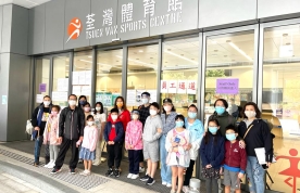 學生集體接種2019冠狀病毒病（復必泰）疫苗 2022.3.29